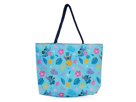 Herlipto Vacation Tote Bagトートバッグ Blue The Live and Love Tote, Hibiscus Blue – Lilibridge